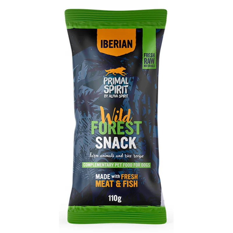 Λιχουδιά Σκύλου Primal Spirit Iberian Wild Forest Snack 110gr Σκύλοι