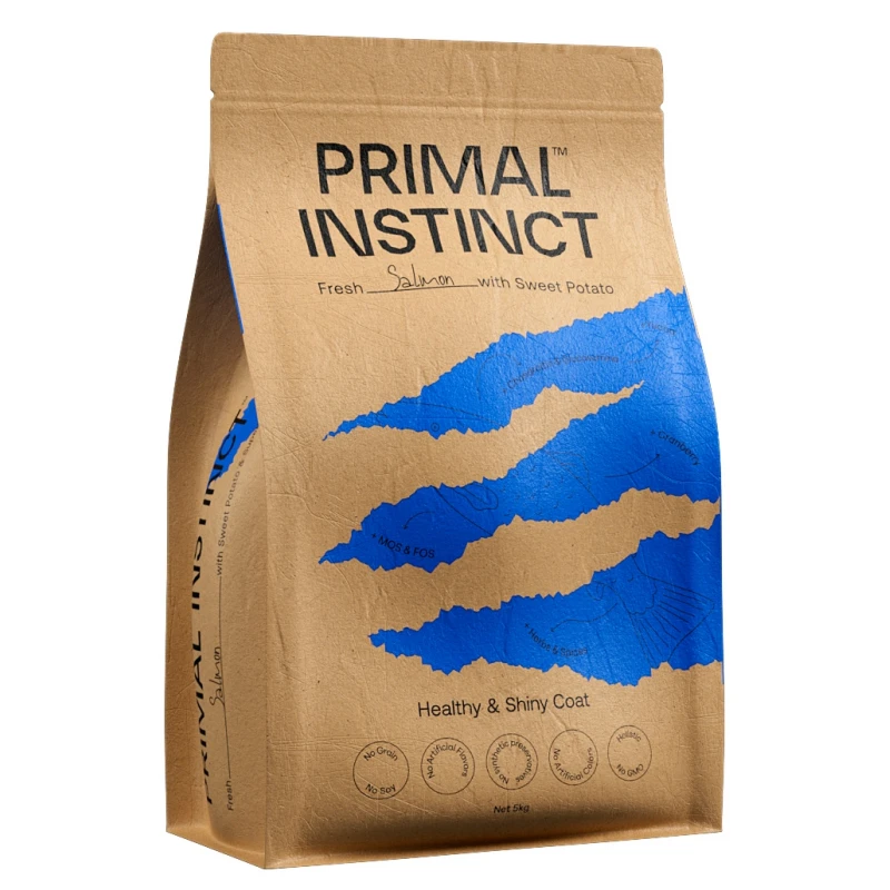 Ξηρά τροφή Σκύλου Primal Instinct Healthy & Shiny Coat 5kg Σκύλοι
