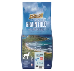 Prince Grain Free Hypoallergenic with White Fish, Turkey & Sweet Potato 12kg Prince Grain Free Hypoallergenic with White Fish, Turkey & Sweet Potato 12kg