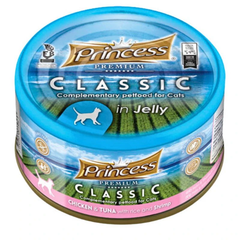 Princess Premium Classic Tuna, Chicken, Shrimp 170g Γάτες Princess Premium Classic Tuna, Chicken, Shrimp 170g Γάτες