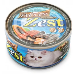 Princess Premium Zest Chicken, Tuna, Mussels 170g Princess Premium Zest Chicken, Tuna, Mussels 170g