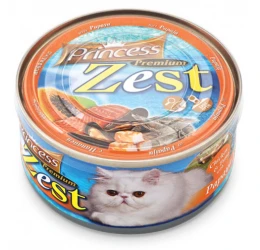 Princess Premium Zest Chicken, Tuna, Papaya 170g Princess Premium Zest Chicken, Tuna, Papaya 170g