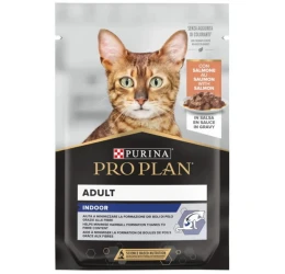 Pro Plan Indoor Σολομός σε Σάλτσα 85gr Pro Plan Indoor Σολομός σε Σάλτσα 85gr
