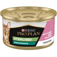 Pro Plan Υγρή Τροφή Γάτας Adult Sterilised Maintenance Salmon and Tuna 85g Pro Plan Υγρή Τροφή Γάτας Adult Sterilised Maintenance Salmon and Tuna 85g