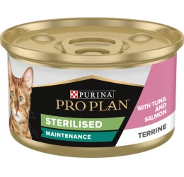 Pro Plan Υγρή Τροφή Γάτας Adult Sterilised Maintenance Salmon and Tuna 85g Pro Plan Υγρή Τροφή Γάτας Adult Sterilised Maintenance Salmon and Tuna 85g