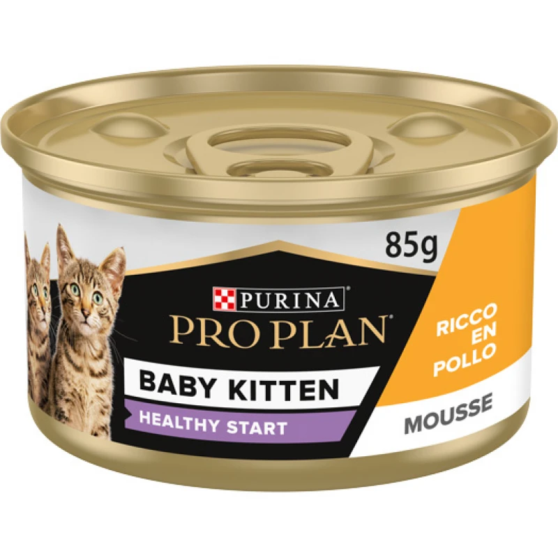 Pro Plan Υγρή Τροφή για Γατάκια Baby Kitten Chicken Mousse 85g Γάτες Pro Plan Υγρή Τροφή για Γατάκια Baby Kitten Chicken Mousse 85g Γάτες