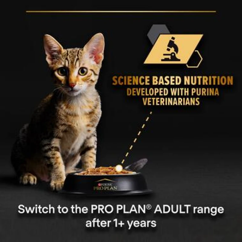 Pro Plan Υγρή Τροφή για Γατάκια Kitten Chicken Mousse 85g Γάτες Pro Plan Υγρή Τροφή για Γατάκια Kitten Chicken Mousse 85g Γάτες