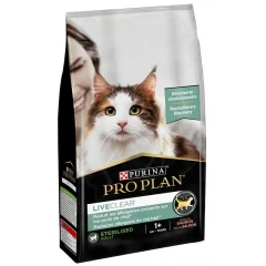 Purina Pro Plan LiveClear Sterilised Adult Σολομός 1,4kg