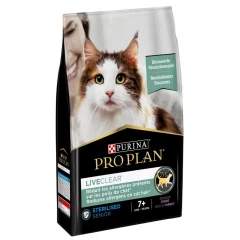 Purina Pro Plan LiveClear Sterilised Senior 7+ Γαλοπούλα 1,4kg