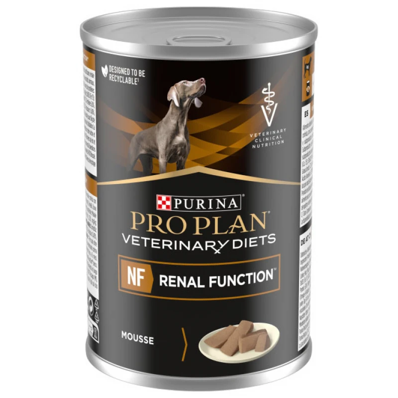 Purina Pro Plan Veterinary Diets NF Κλινική Κονσέρβα (Δίαιτα Νεφρικών παθήσεων) 400gr Σκύλοι