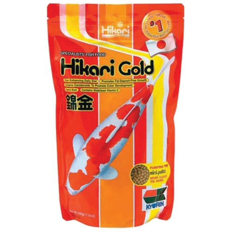 Τροφή για Χρυσόψαρα Hikari Gold Koi Mini 500g Τροφές Για Ψάρια Τροφή για Χρυσόψαρα Hikari Gold Koi Mini 500g Τροφές Για Ψάρια