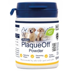 Plaqueoff Κατά της Κακοσμίας, Πέτρας και Πλάκας για Σκύλους 60gr σε Σκόνη Plaqueoff Κατά της Κακοσμίας, Πέτρας και Πλάκας για Σκύλους 60gr σε Σκόνη