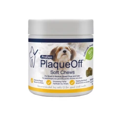 Plaqueoff Soft Chew S/M Κατά της Κακοσμίας, Πέτρας και Πλάκας για Σκύλους 90gr Plaqueoff Soft Chew S/M Κατά της Κακοσμίας, Πέτρας και Πλάκας για Σκύλους 90gr