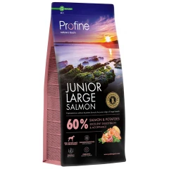 Profine Junior Large Salmon & Potatoes 12kg ( 10kg + 2kg Δώρο)