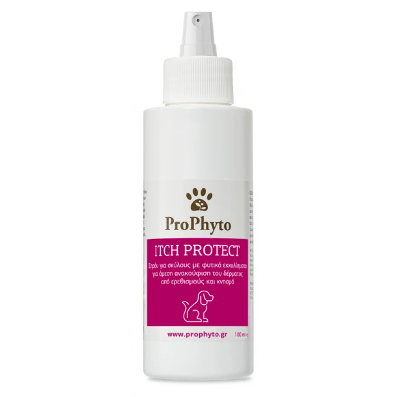 Prophyto Itch Protect Spray - Καταπραϋνει Από Κνησμό & Ερεθισμό 100ml Σκύλοι