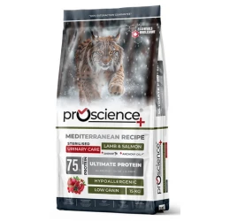 Ξηρά Τροφή Γάτας Proscience Sterilized Urinary Αρνί και Σολομός 15kg