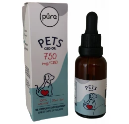 Λάδι Βιολογικής Κάνναβης Cbd Pure (Sensitiva)  Pets 30ml