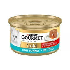 Purina Gourmet Gold Melting Heart η καρδιά της γεύσης με Τόνο 85gr Purina Gourmet Gold Melting Heart η καρδιά της γεύσης με Τόνο 85gr