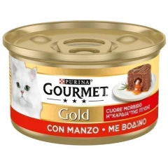 Purina Gourmet Gold Melting Heart η Καρδιά της Γεύσης με Βοδινό 85gr Purina Gourmet Gold Melting Heart η Καρδιά της Γεύσης με Βοδινό 85gr