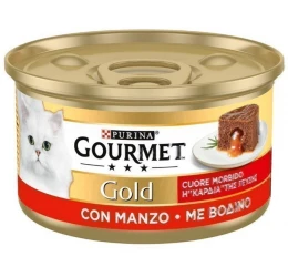 Purina Gourmet Gold Melting Heart η Καρδιά της Γεύσης με Βοδινό 85gr Purina Gourmet Gold Melting Heart η Καρδιά της Γεύσης με Βοδινό 85gr