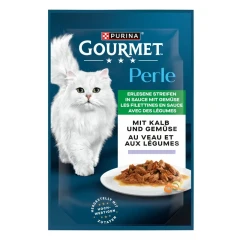 Purina Gourmet Perle με Μοσχάρι & Λαχανικά 85gr Purina Gourmet Perle με Μοσχάρι & Λαχανικά 85gr