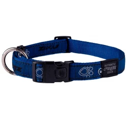 Περιλαίμιο Σκύλου Rogz Fancy Navy Paw Large 2cm (πάχος) x 34-56cm (μήκος) Περιλαίμιο Σκύλου Rogz Fancy Navy Paw Large 2cm (πάχος) x 34-56cm (μήκος)