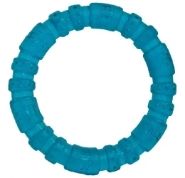 Biosafe Puppy Ring Παιχνίδι Δαχτυλίδι για Κουτάβια Γαλάζιο 9cm