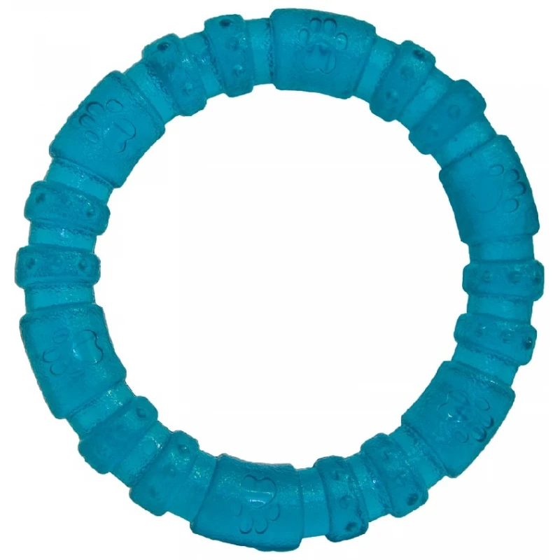 Biosafe Puppy Ring Παιχνίδι Δαχτυλίδι για Κουτάβια Γαλάζιο 9cm ΣΚΥΛΟΙ