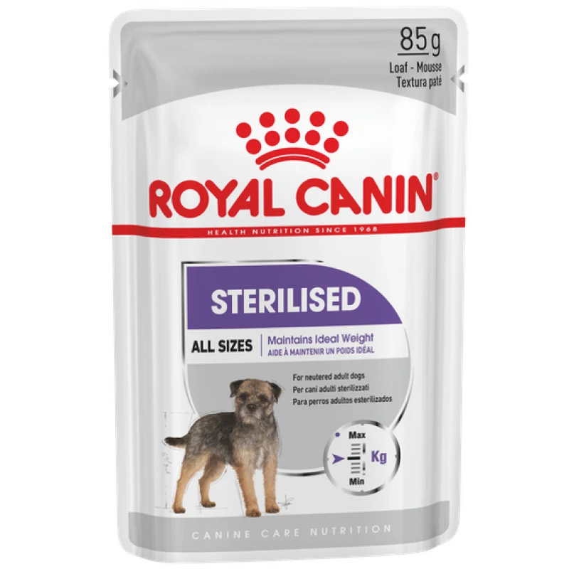 Royal Canin Dog Sterilised Loaf 12x85gr ΣΚΥΛΟΙ