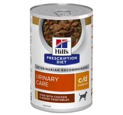 Hill's PD Canine c/d Multicare Urinary Care Stew με Κοτόπουλο και Λαχανικά 354gr για σκύλους Hill's PD Canine c/d Multicare Urinary Care Stew με Κοτόπουλο και Λαχανικά 354gr για σκύλους
