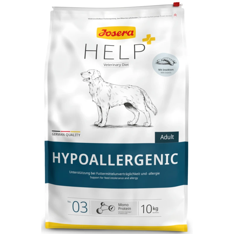 Κλινική Δίαιτα Σκύλου Josera Help Hypoallergenic 10kg ΣΚΥΛΟΙ