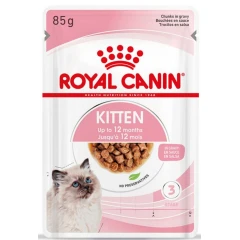 Royal Canin Kitten in Gravy 12x85gr Royal Canin Kitten in Gravy 12x85gr