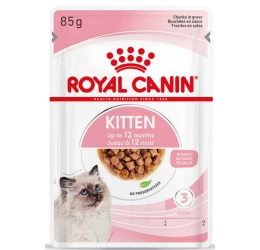 Royal Canin Kitten in Gravy 12x85gr Royal Canin Kitten in Gravy 12x85gr