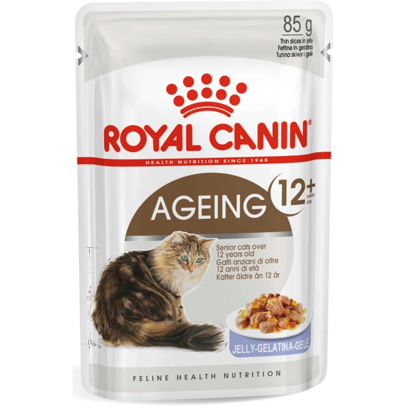 Royal Canin Cat Wet Food Ageing +12 Jelly 12x85gr ΓΑΤΕΣ
