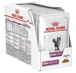 Royal Canin Diet Cat Renal Fish pouch 12x85g (12τμχ)