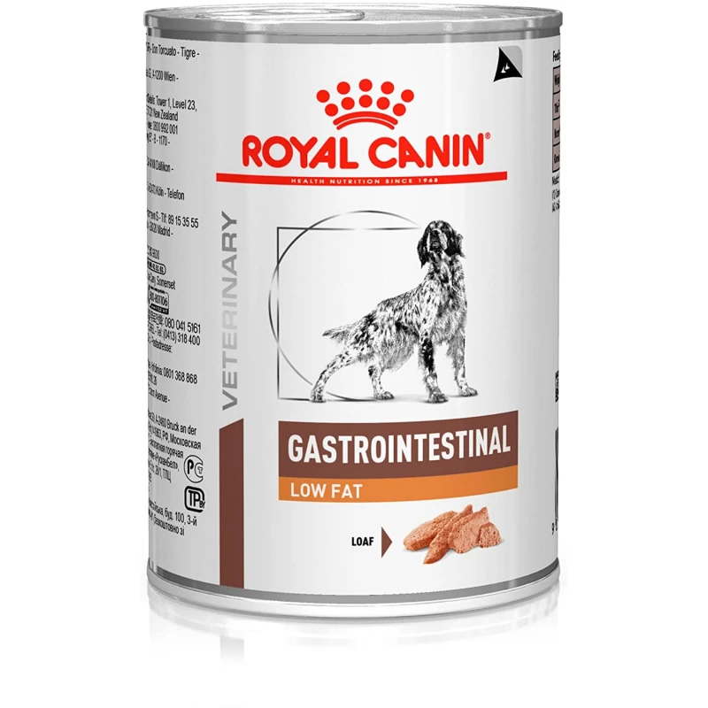 Royal Canin Κλινική Κονσέρβα Gastro Intestinal Low Fat Dog Can 410gr ΣΚΥΛΟΙ