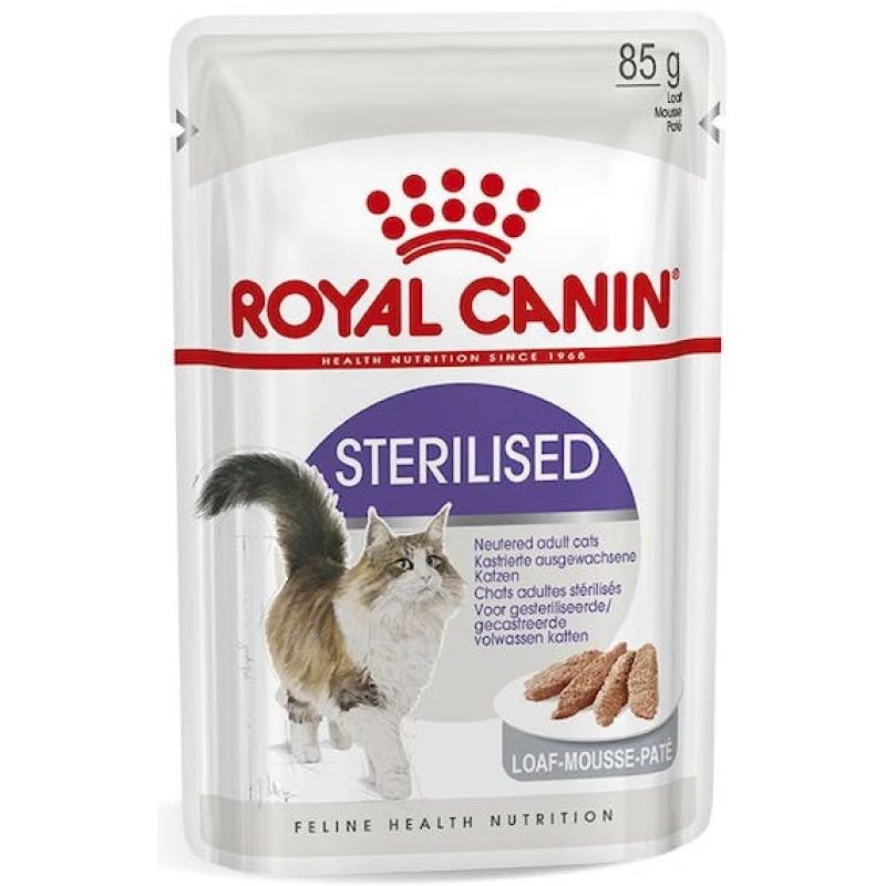 Royal Canin Cat Sterilised Loaf 12x85gr ΓΑΤΕΣ