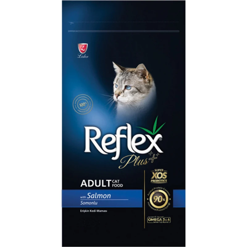 Reflex Plus Adult Salmon 15kg Γάτες