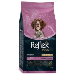 Ξηρά Τροφή Σκύλου Reflex Plus Medium & Large Adult High Energy Βοδινό 12kg
