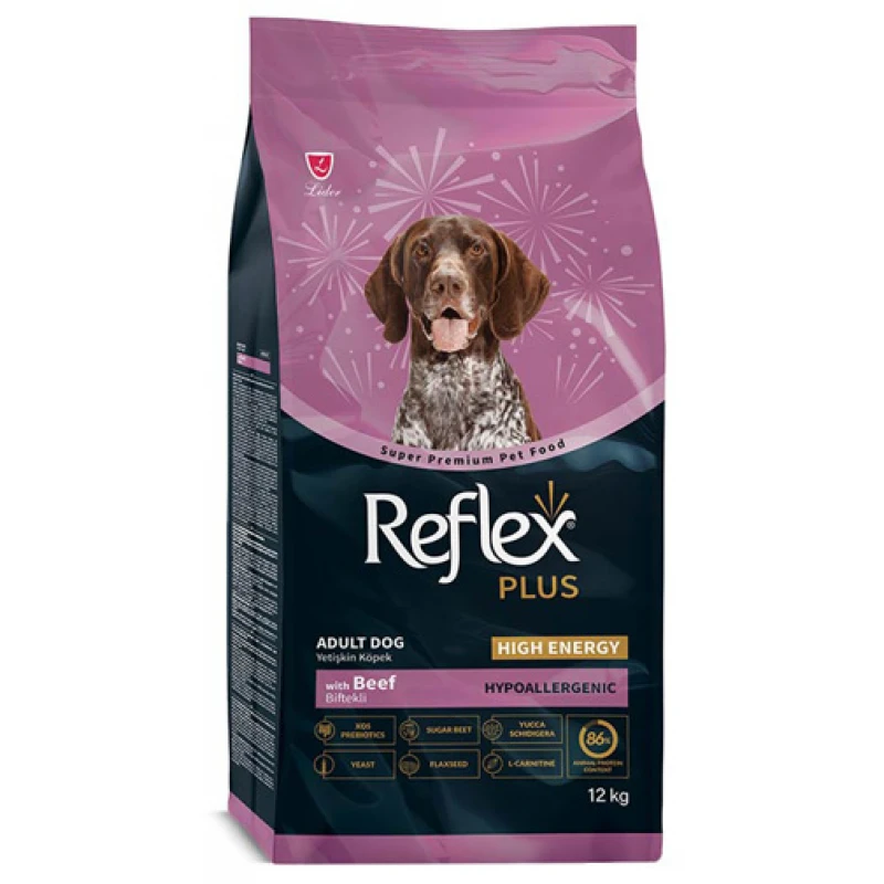 Reflex Plus Medium & Large Adult High Energy Βοδινό 15kg ΞΗΡΑ ΤΡΟΦΗ ΣΚΥΛΟΥ