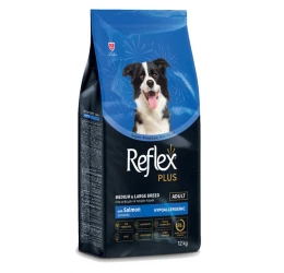 Ξηρά Τροφή Σκύλου Reflex Plus Medium & Large Adult Σολομός 12kg