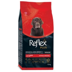 Ξηρά Τροφή Σκύλου Reflex Plus Medium & Large Senior Αρνί 12kg