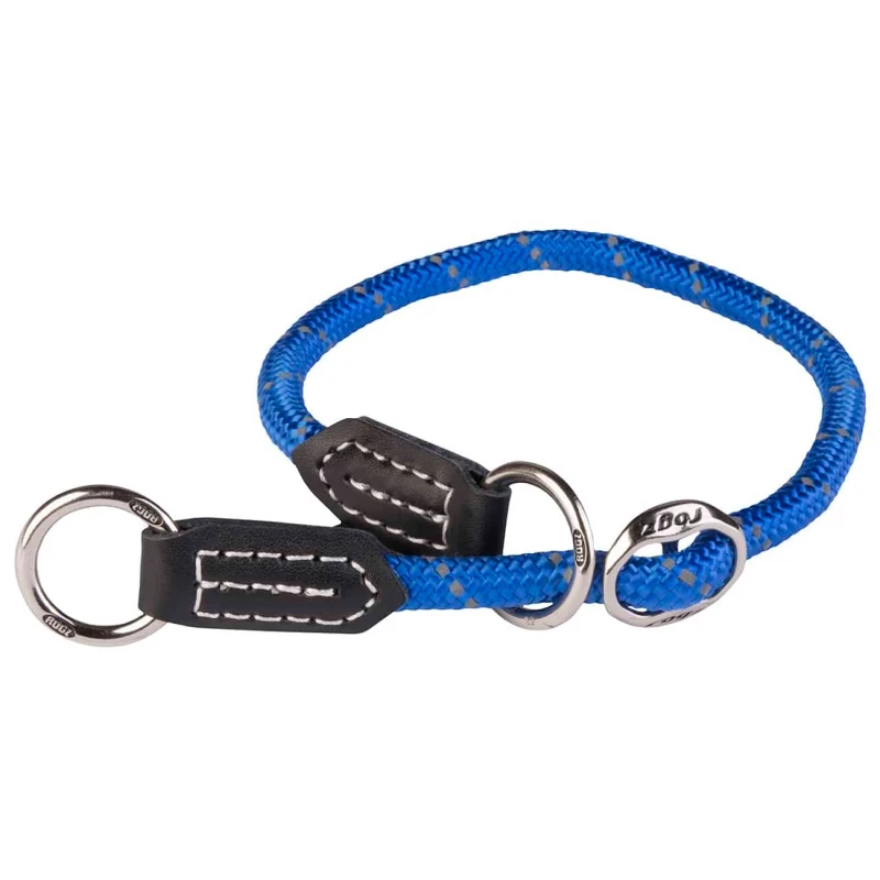 Περιλαίμιο, Πνίχτης Rogz Rope Medium Σκύλου Μπλε 9mmx35-40cm ΣΚΥΛΟΙ