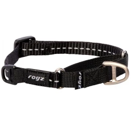 Περιλαίμιο Σκύλου Rogz Utility Web Control Black Small 1,1x24-36cm Περιλαίμιο Σκύλου Rogz Utility Web Control Black Small 1,1x24-36cm