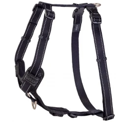 Σαμαράκι Σκύλου Rogz Utility Control Black XLarge 2,5x60-100cm 