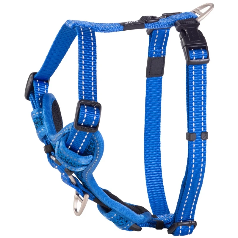 Σαμαράκι Σκύλου Rogz Utility Control Blue Medium 1,6x32-52cm ΣΚΥΛΟΙ
