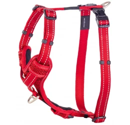 Σαμαράκι Σκύλου Rogz Utility Control Red Large 2x45-75cm