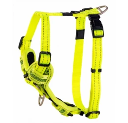 Σαμαράκι Σκύλου Rogz Utility Control Yellow Large 2x45-75cm 