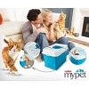 Κλειστή Λεκάνη Γάτας Rotho MyPet Berty 57x39x40cm Μαύρο ΓΑΤΕΣ