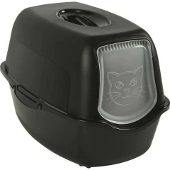 Κλειστή Λεκάνη Γάτας Rotho MyPet Bailey 56x40x39 cm Μαύρο  Κλειστή Λεκάνη Γάτας Rotho MyPet Bailey 56x40x39 cm Μαύρο